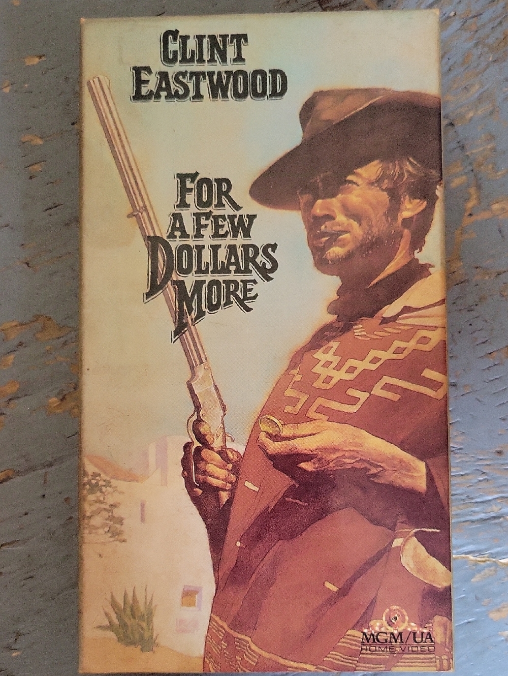 For a Few Dollars More Clint Eastwood Vintage VHS Movie Tape